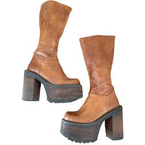 El Dantes Brown and Tan Boots